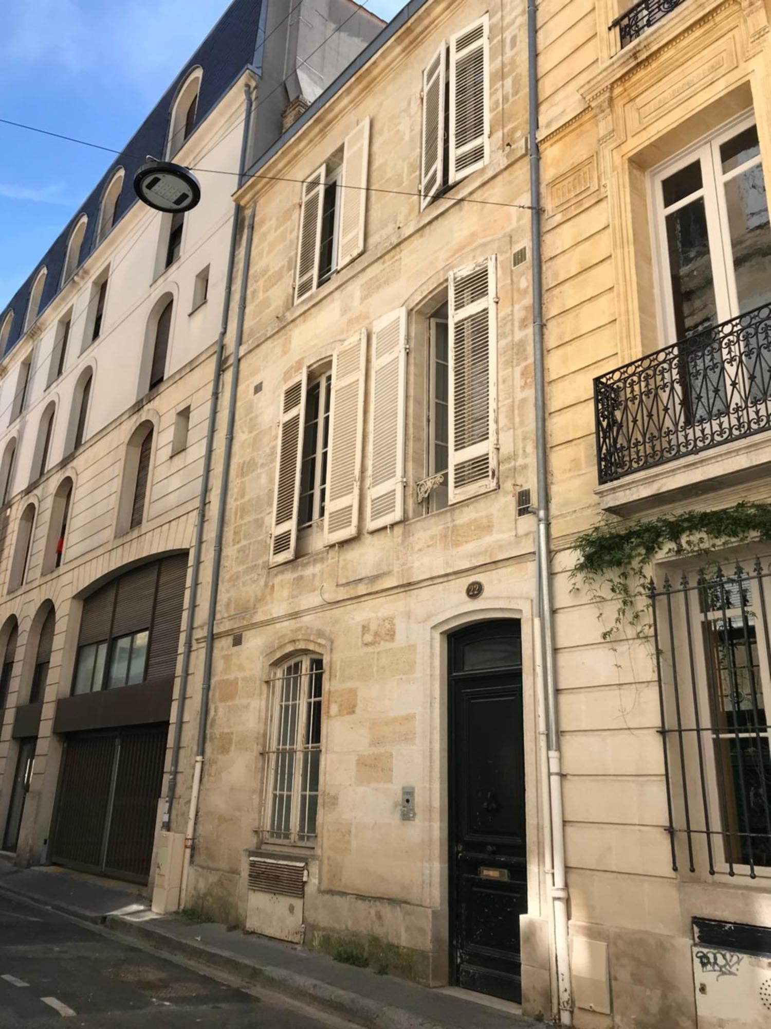 Studio De 30 M2 Dans Le Triangle D'Or De Bordeaux Kültér fotó